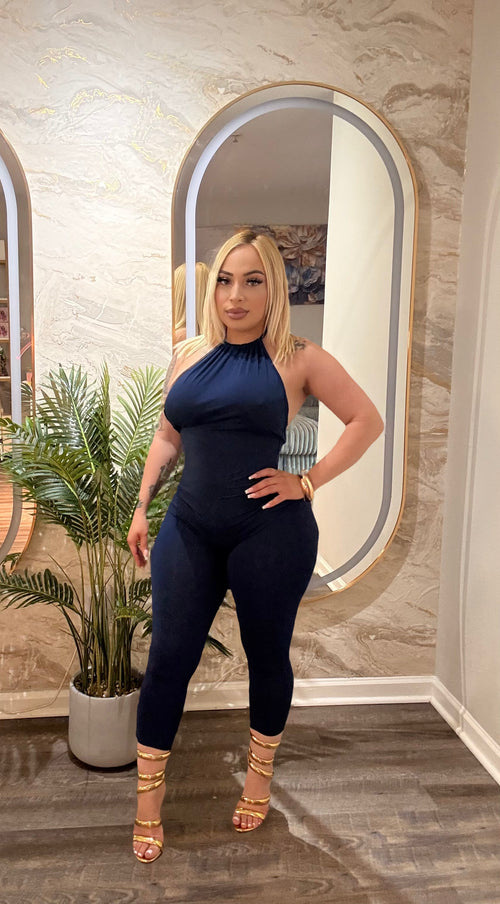 Halter Capri Jumpsuit