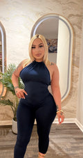 Halter Capri Jumpsuit