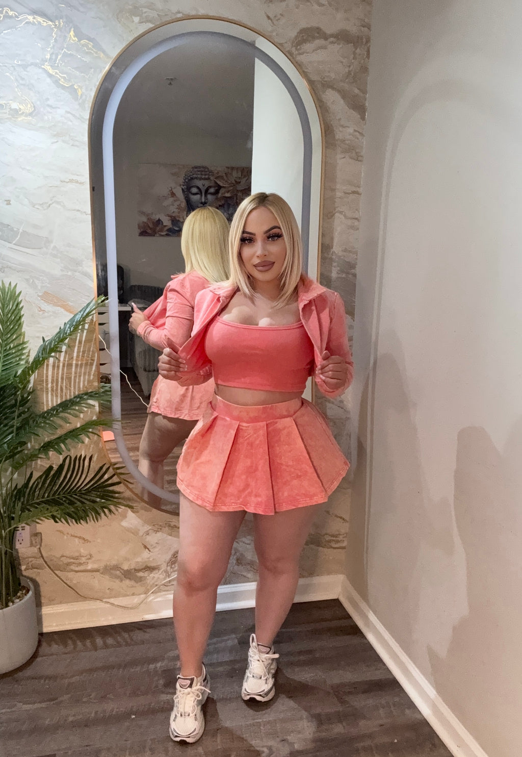 3 Piece Mini Skirt Set