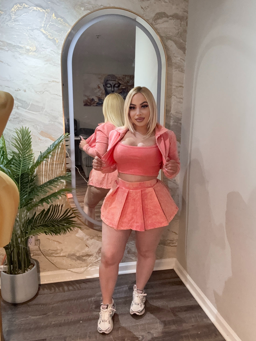 3 Piece Mini Skirt Set